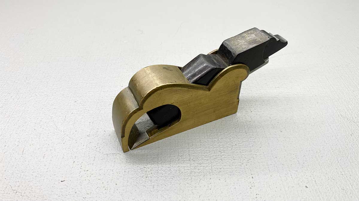 Brass And Timber Infill Plane With 1" Cutter